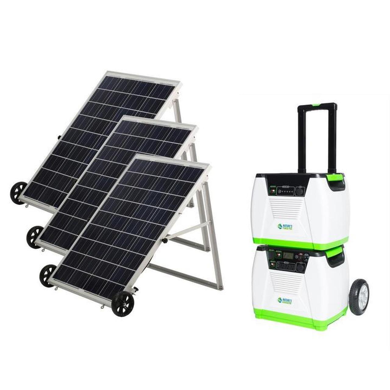 Nature's Generator PLATINUM Solar Generator System