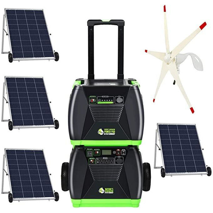 Nature's Generator Elite Platinum - WE System Solar Kit