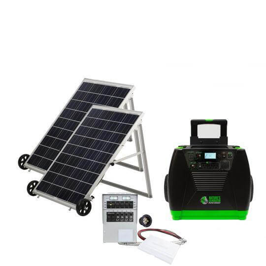 Nature's Generator Elite Gold - PE System Solar Kit