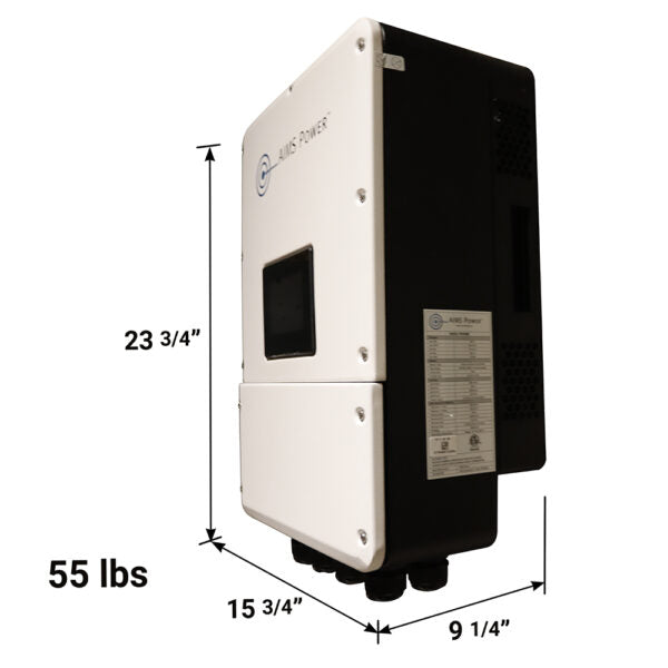 AIMS Power Hybrid Inverter Charger 9.6 kW Power Output 15 kW Solar Input