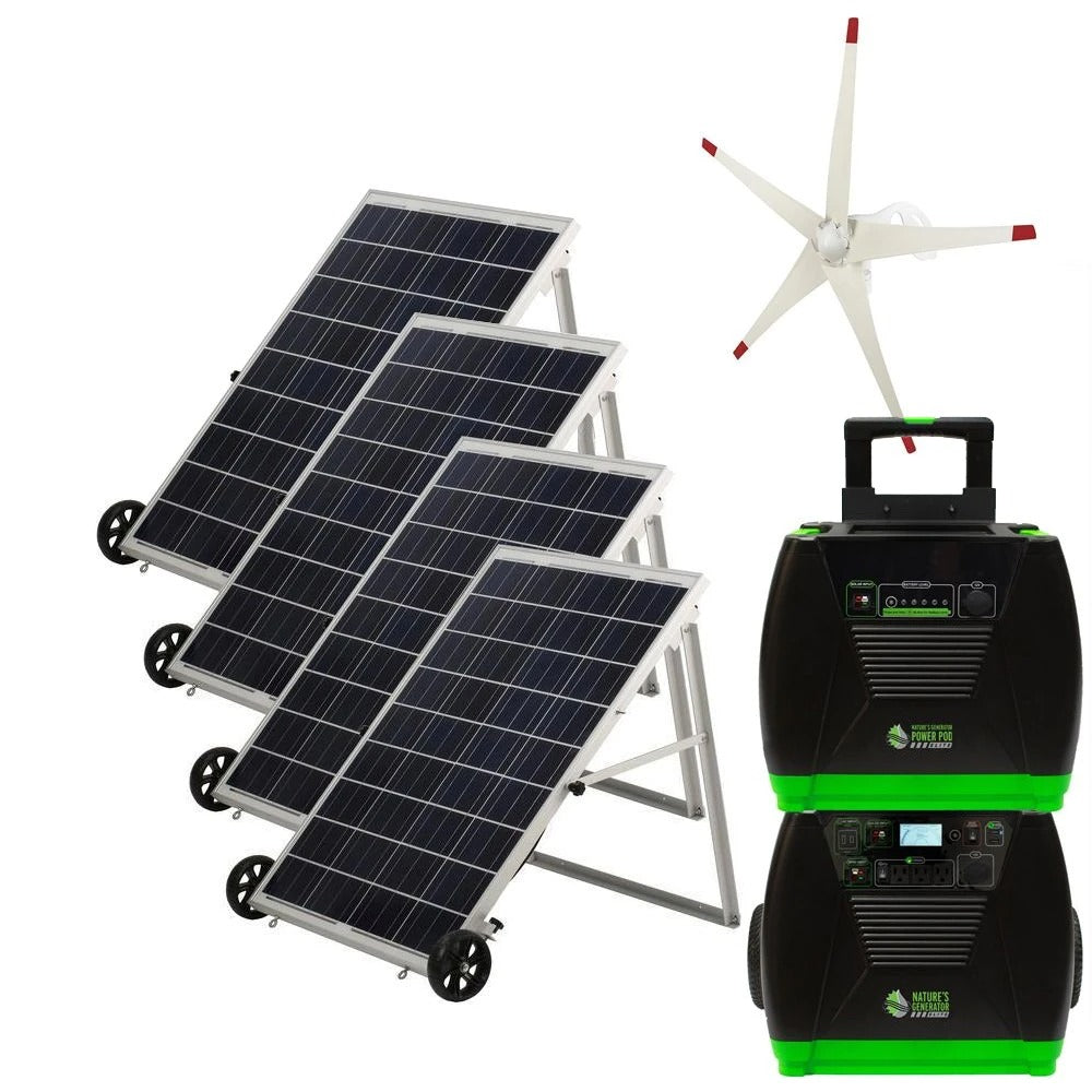 Nature's Generator Elite Platinum - WE System Solar Kit