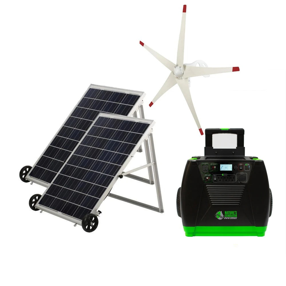 Nature's Generator Elite Gold - WE System Solar Kit