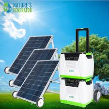 Nature's Generator PLATINUM Solar Generator System