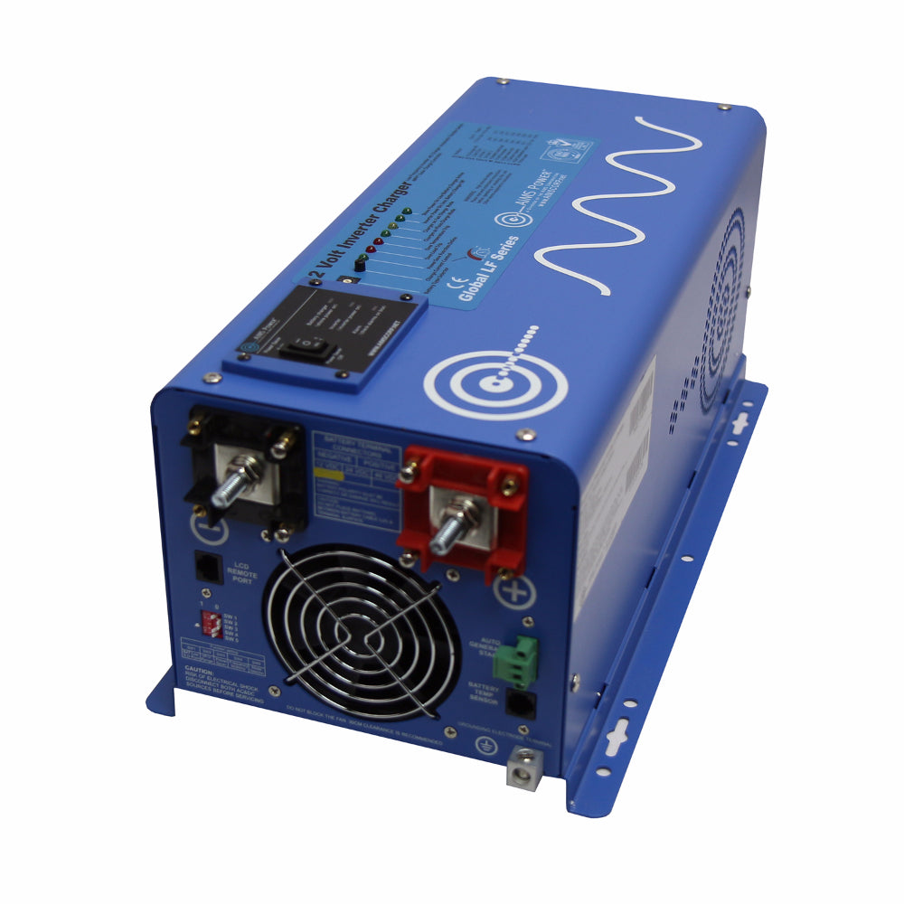 AIMS Power 2000 Watt Pure Sine Inverter Charger with Transfer Switch - OUT OF STOCK TILL MID JULY