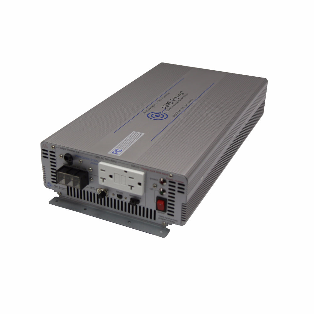 Aims Power 3000 Watt Pure Sine Power Inverter - Industrial